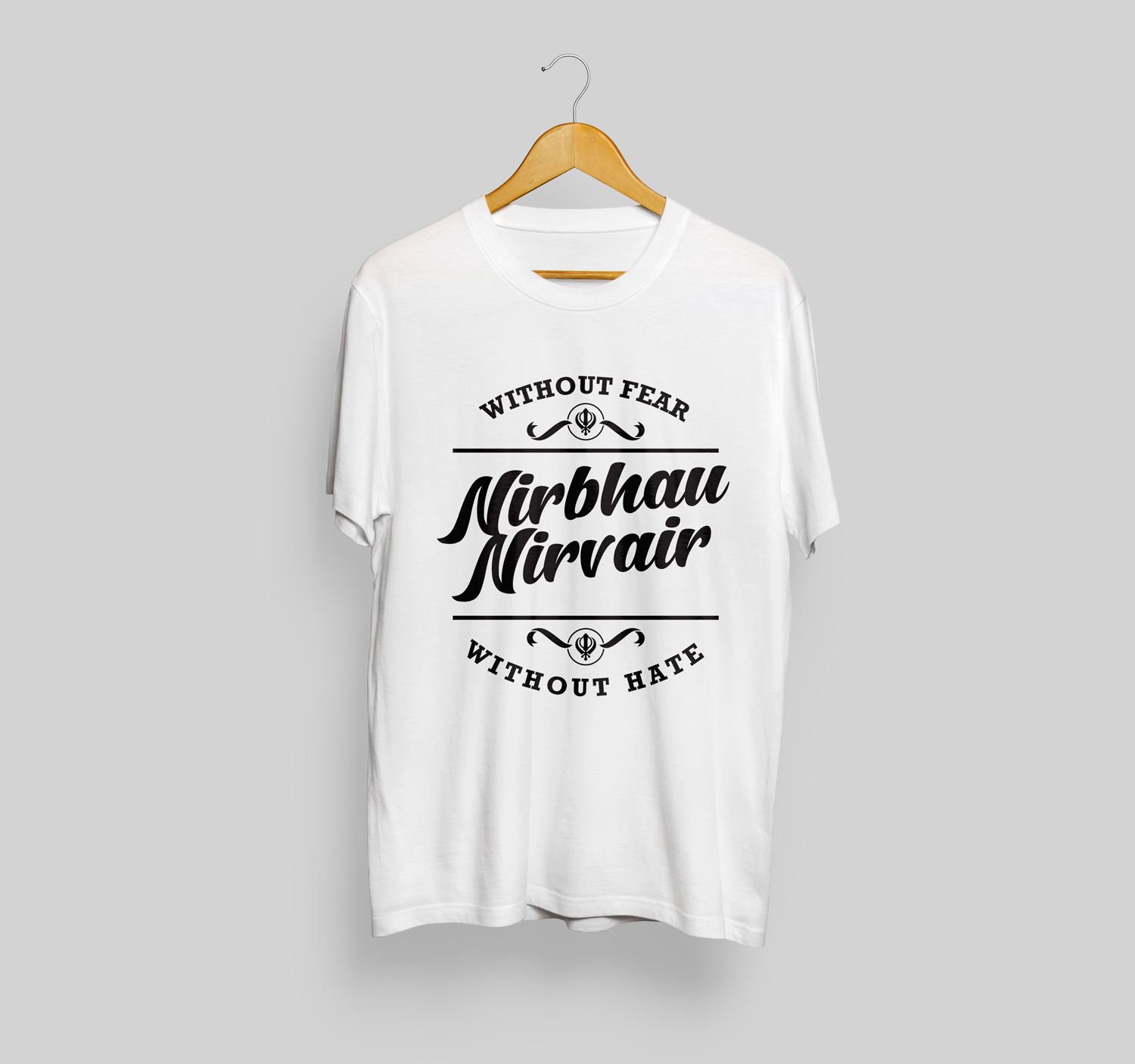 Nirbhau Nirvair T-shirt Design